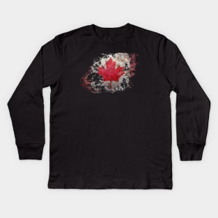 Canada Kids Long Sleeve T-Shirt